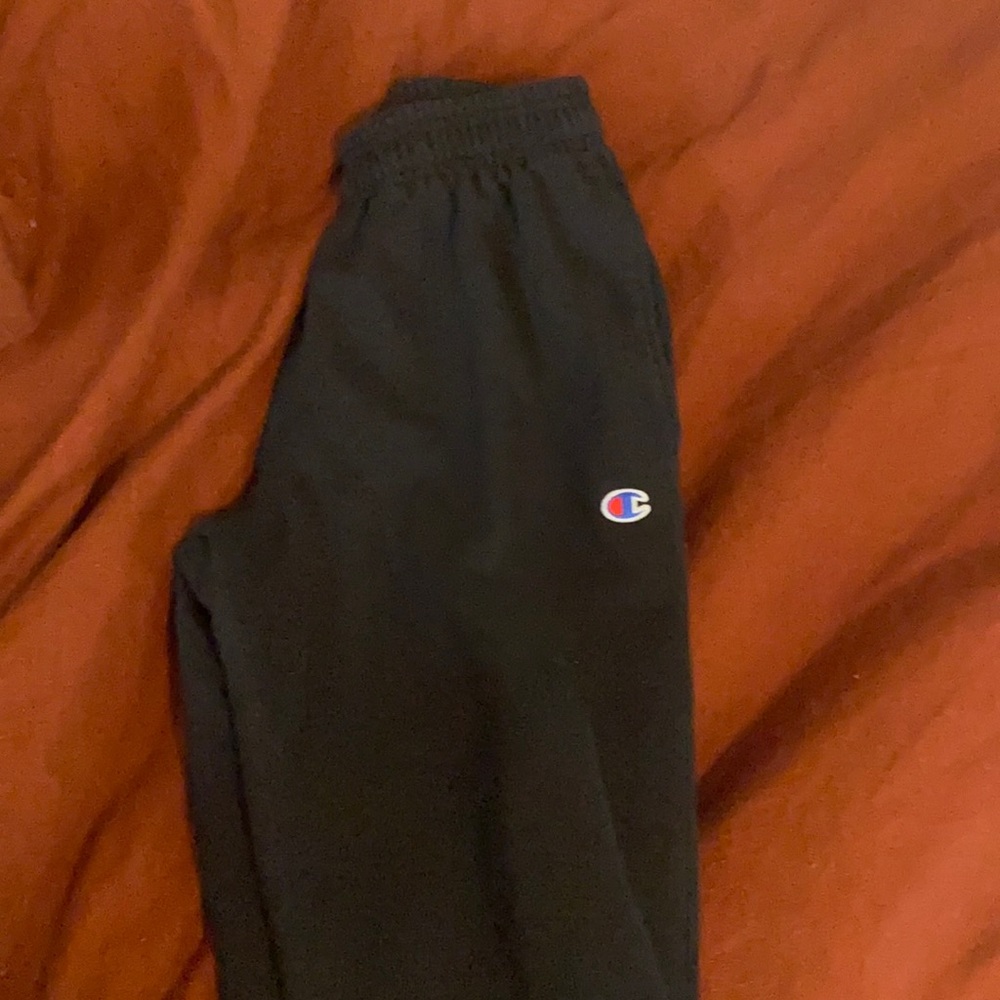 Black champion joggers/sweatpants